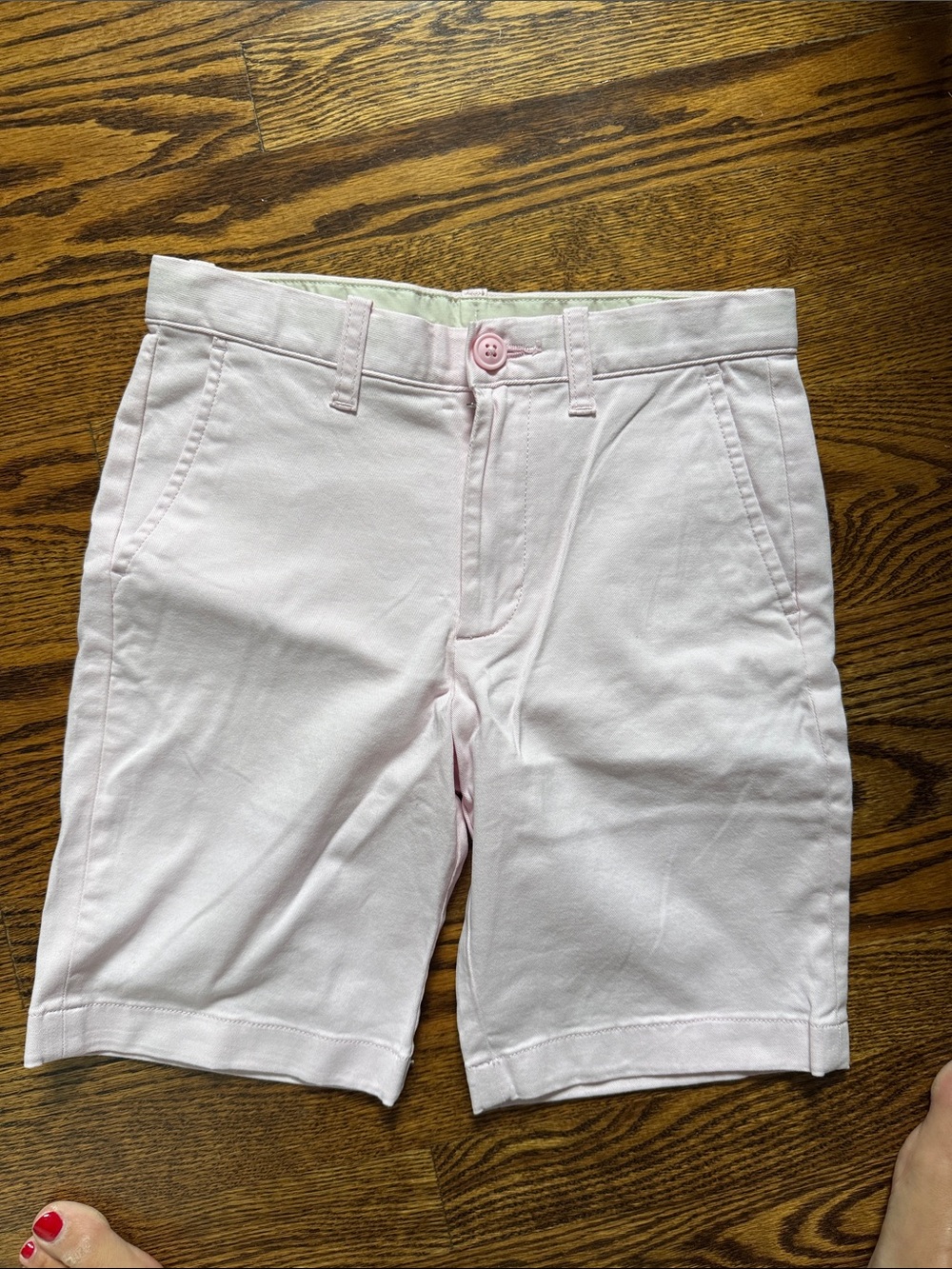 Crewcuts Pale Pink boys  kids Chino Shorts size 8 NWOT